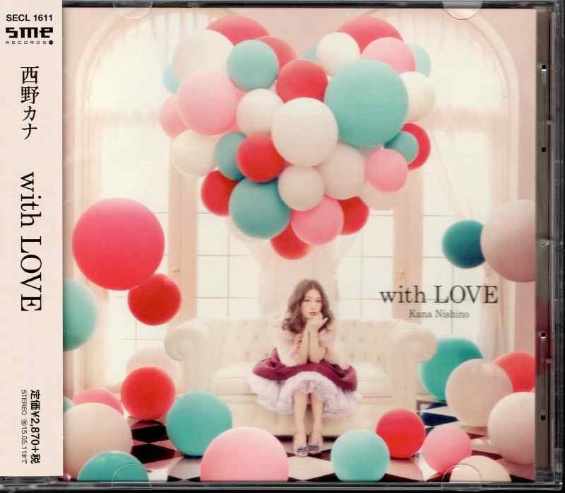 Kana Nishino (西野カナ / 西野加奈)《with LOVE》2014 专辑歌曲下载[无损FLAC分轨][435MB]-DD猫音乐网